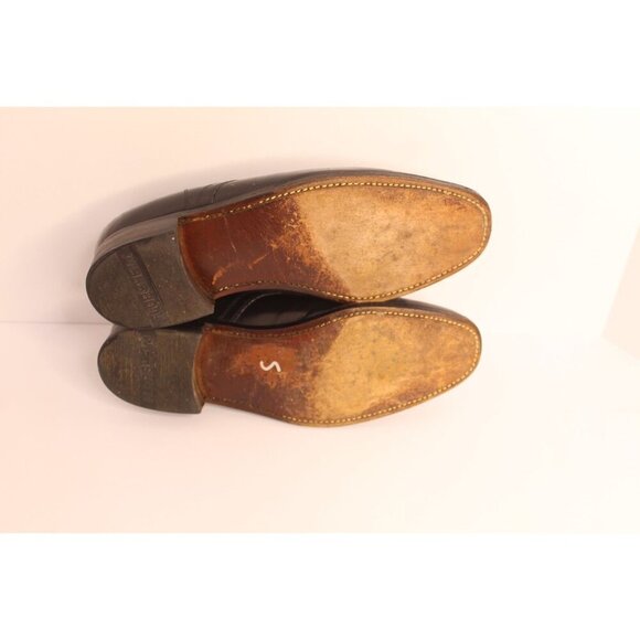 Florsheim Dress Shoes Men's 9D Black Leather Classic Lace Up Modern Y2K #23614 - Picture 7 of 12